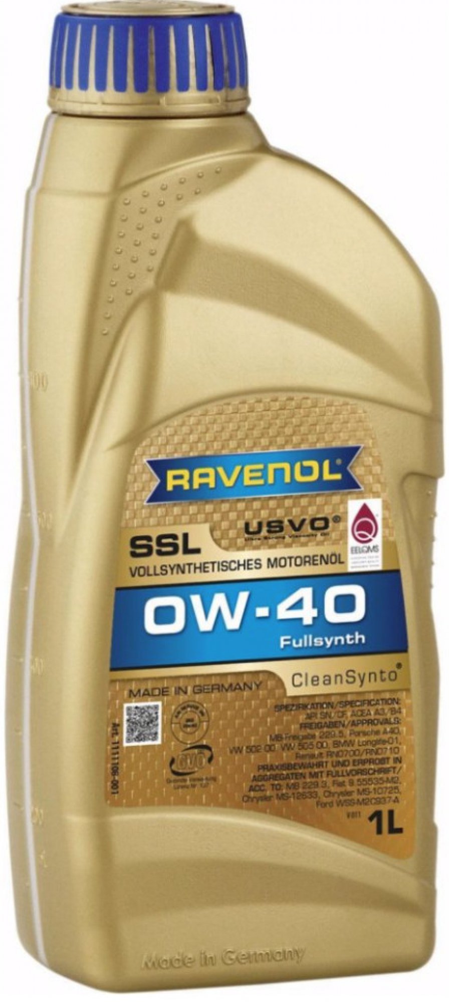 Ravenol SSL 0W-40 1L