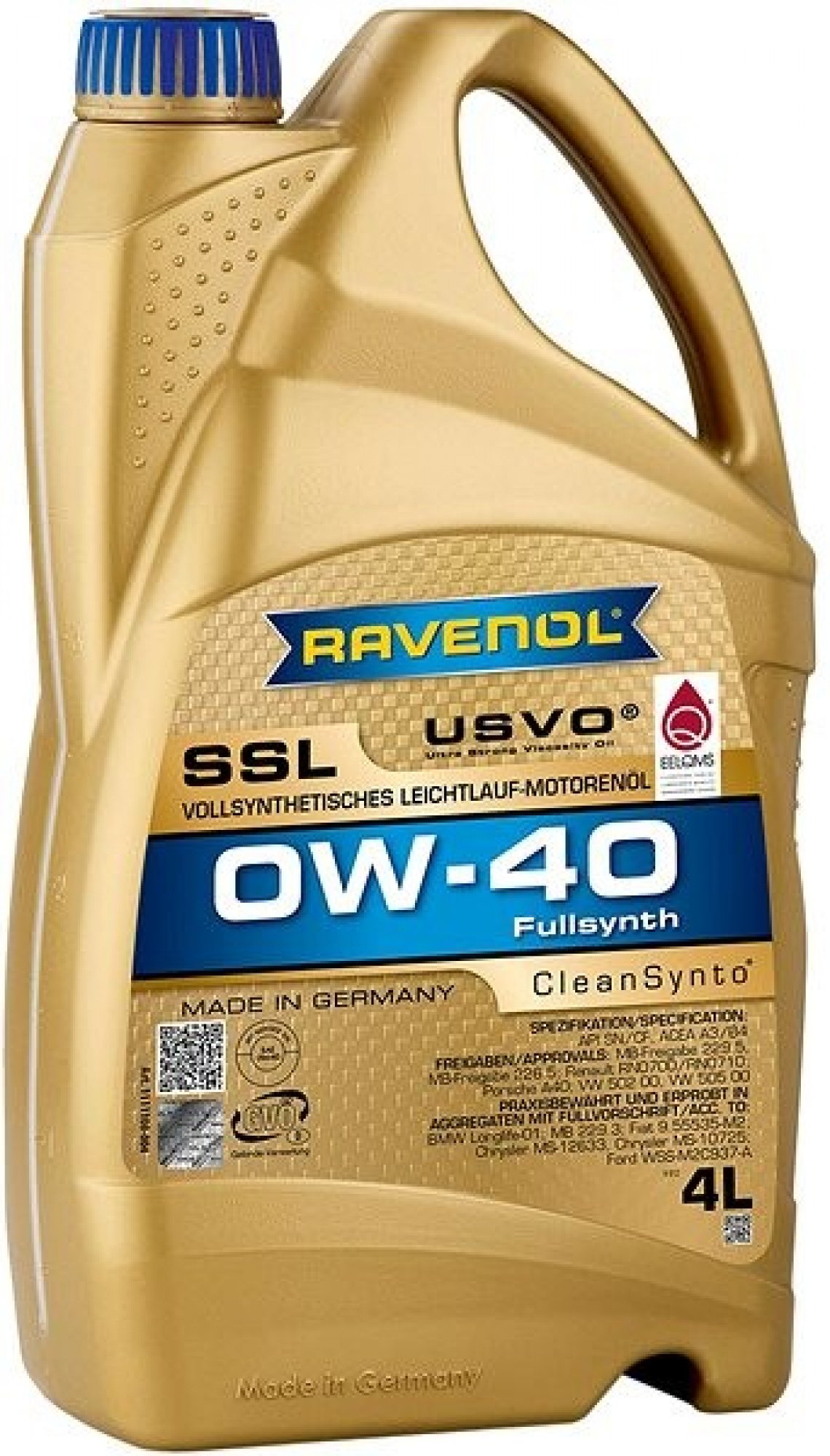 Ravenol SSL 0W-40 4L