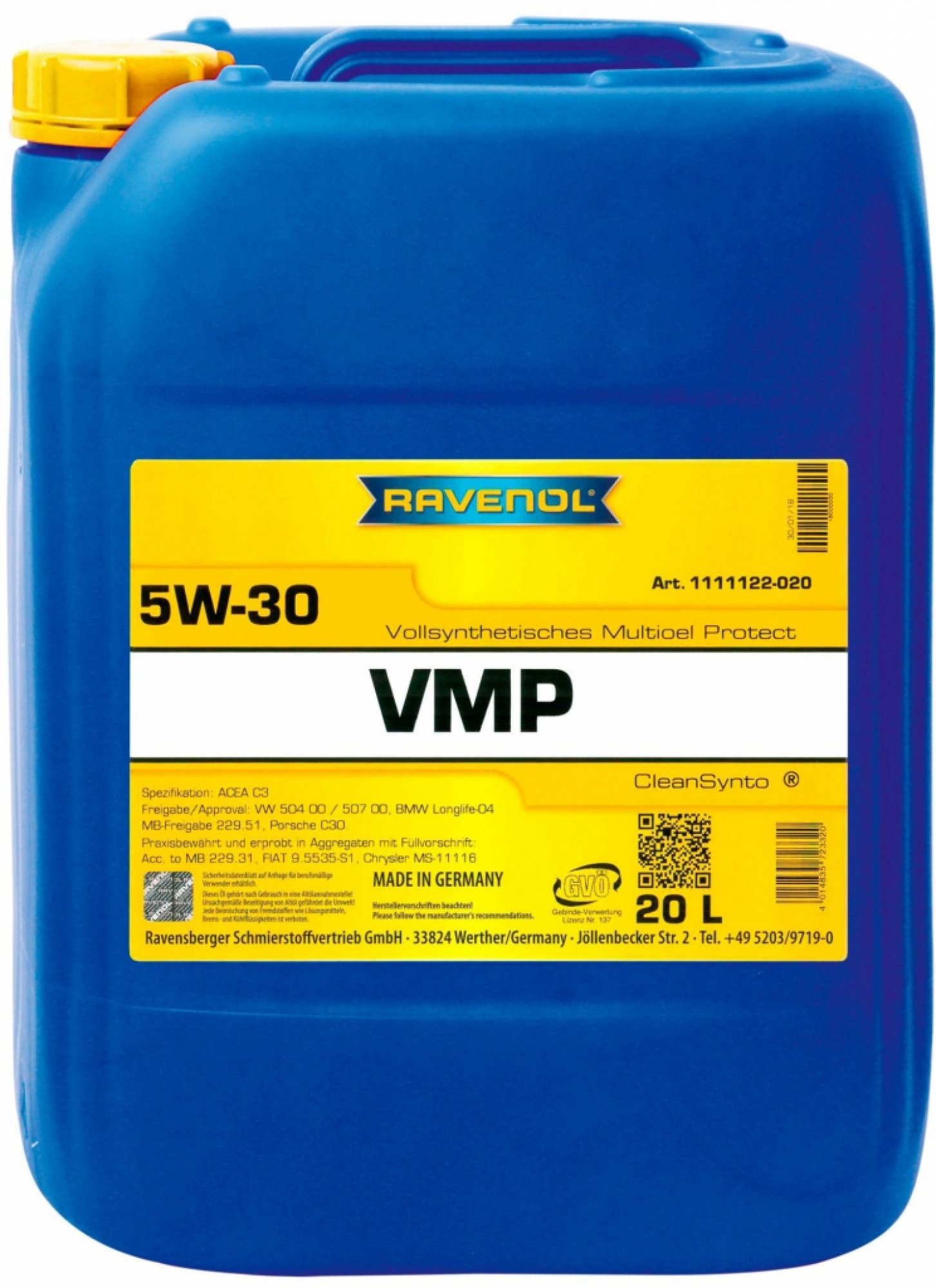 Ravenol VMP 5W-30 20L