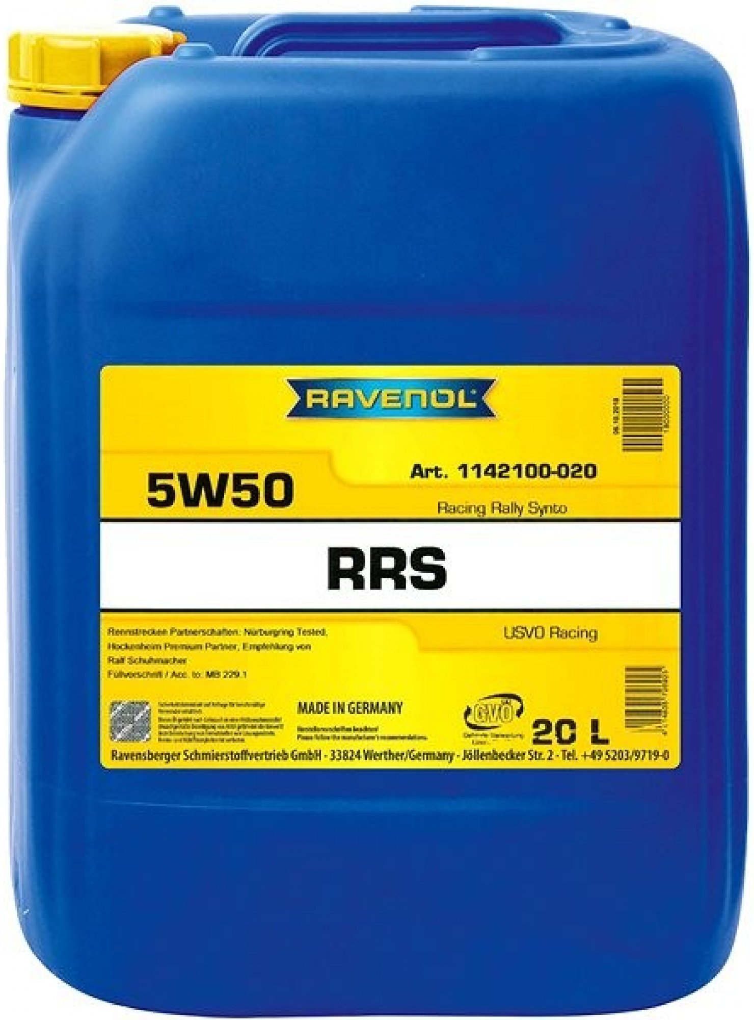 Ravenol RRS 5W-50 20L