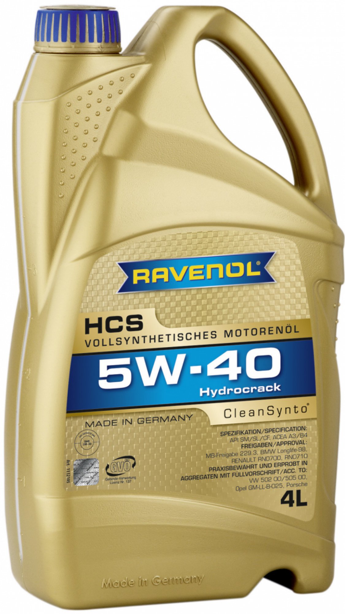Ravenol HCS 5W-40 4L