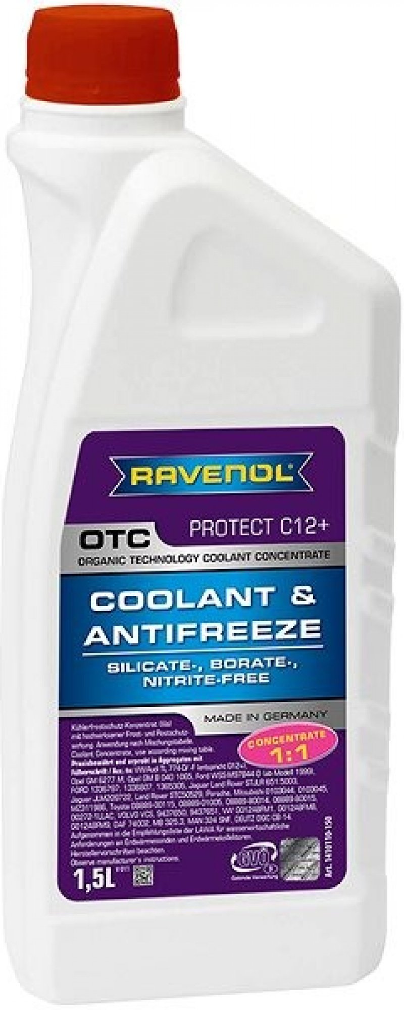Ravenol OTC Organic Technology Coolant Concentrate 1,5L