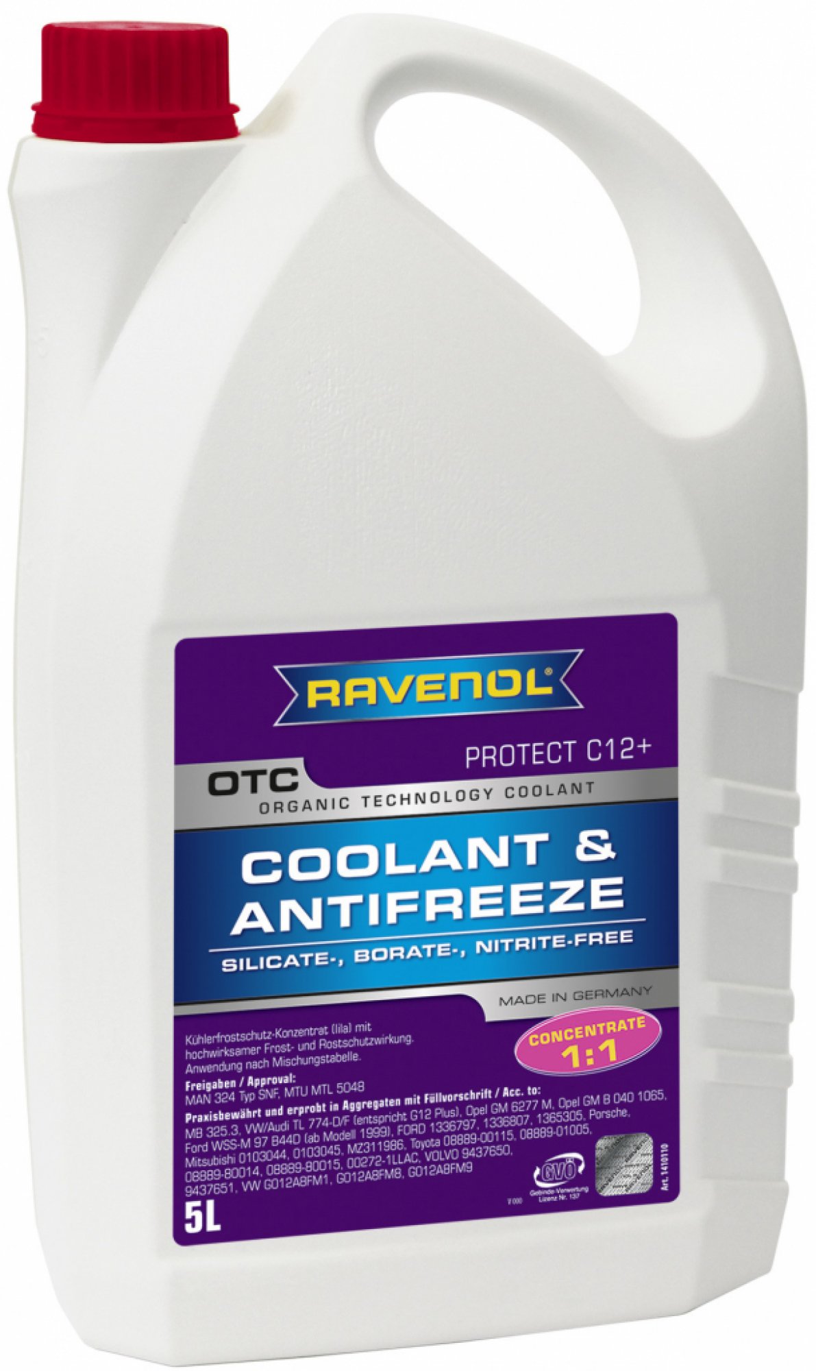 Ravenol OTC Organic Technology Coolant Concentrate 5L