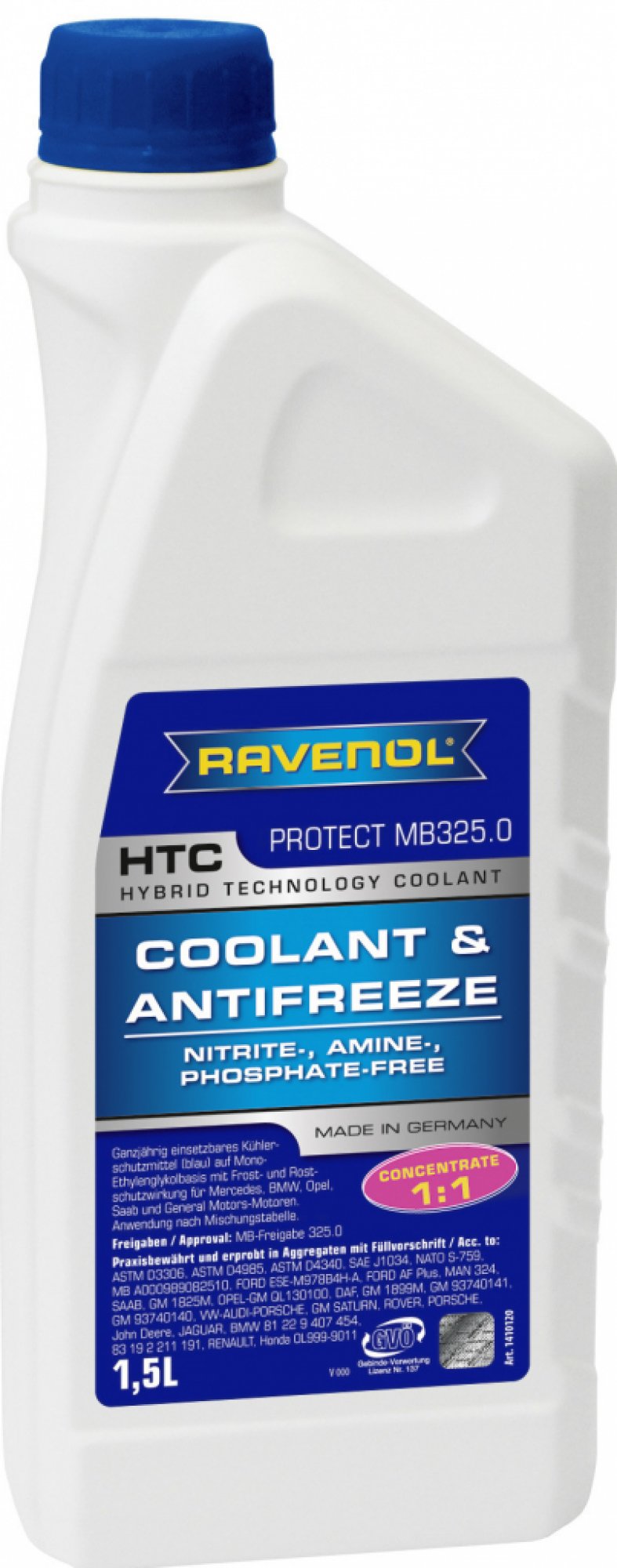 Ravenol HTC Hybrid Technology Coolant Concentrate 1,5L