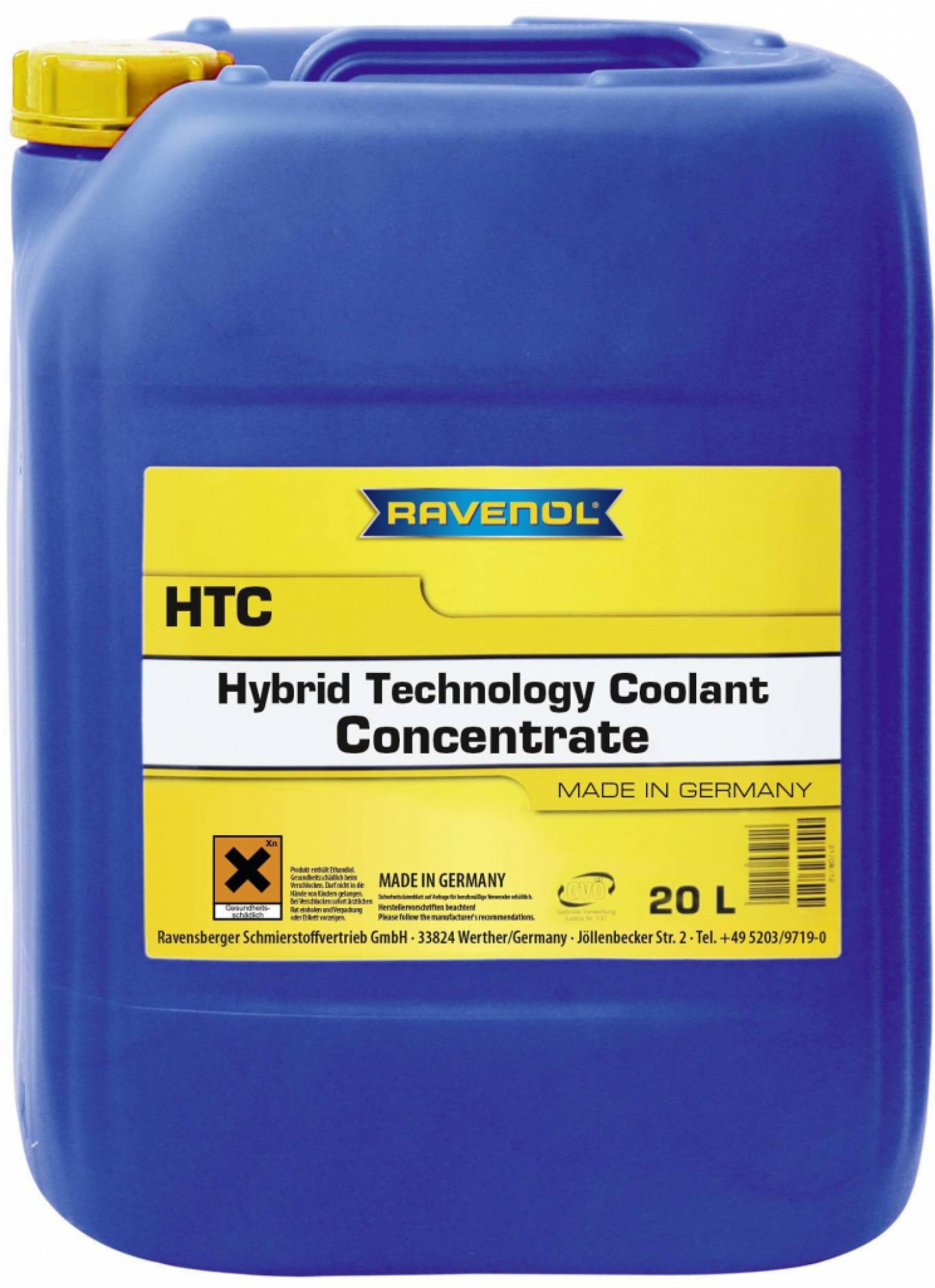 Ravenol HTC Hybrid Technology Coolant Concentrate 20L