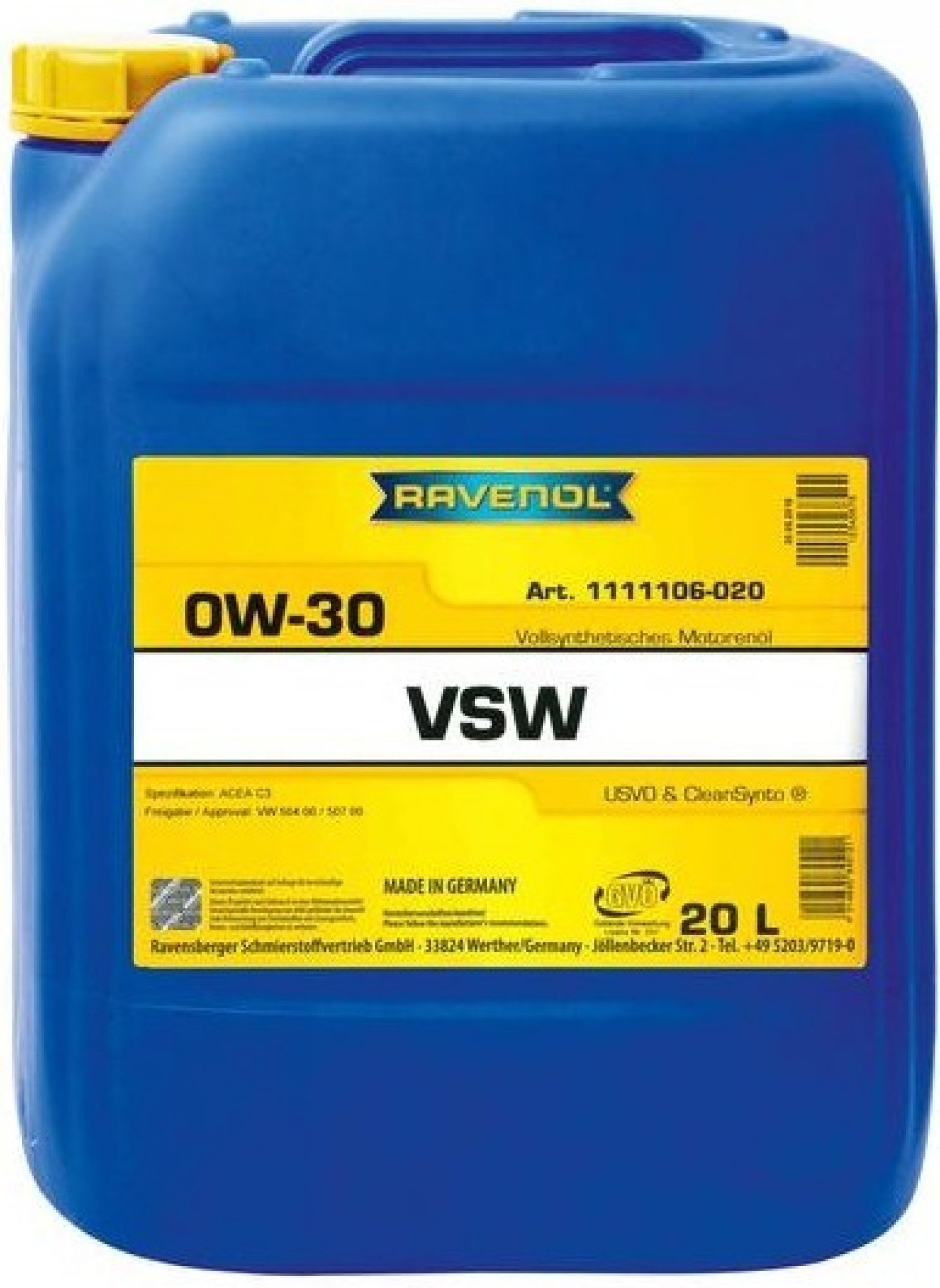 Ravenol VSW 0W-30 20L