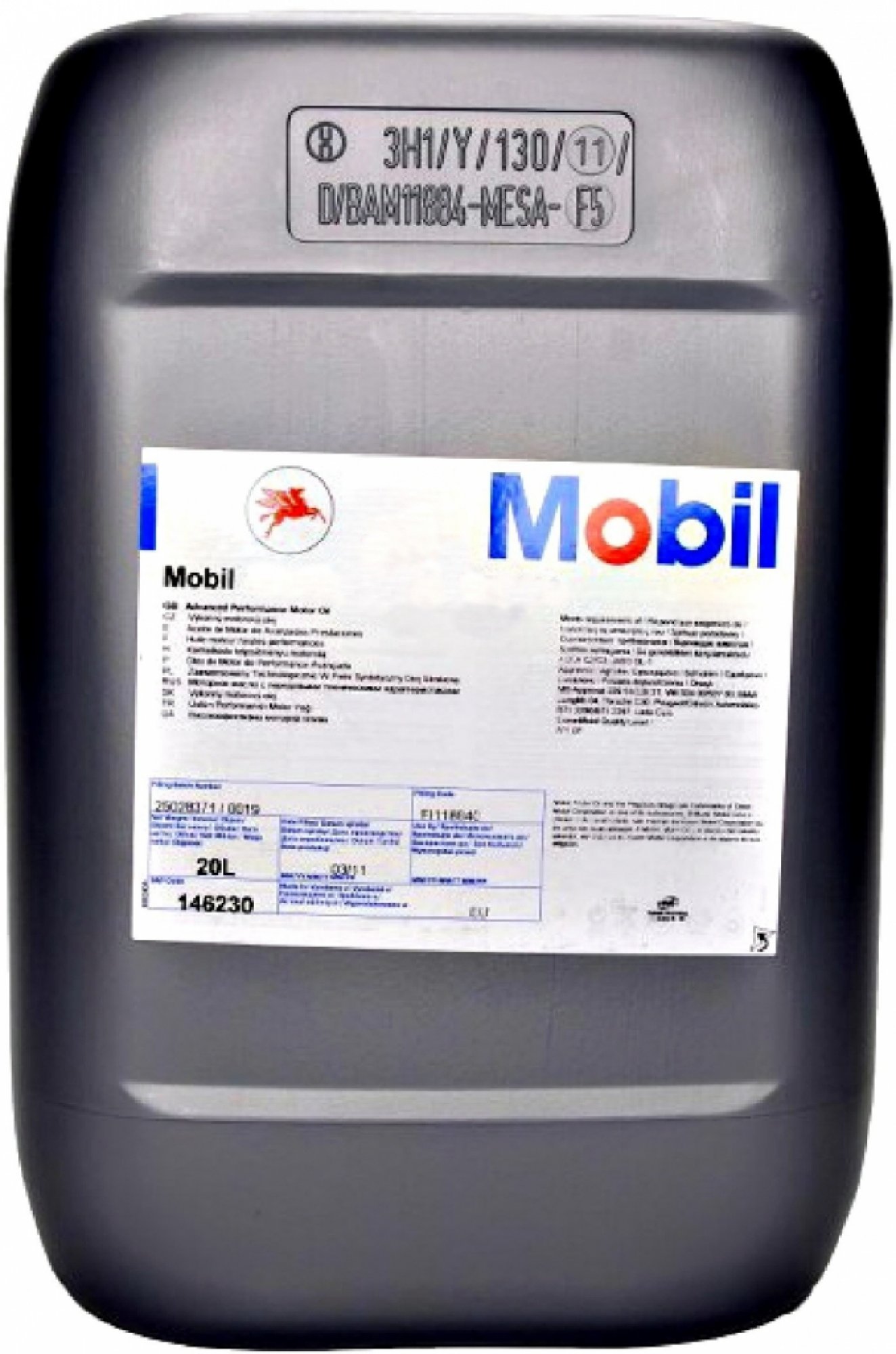 Mobil 1 Fuel Economy 0W-30 20L